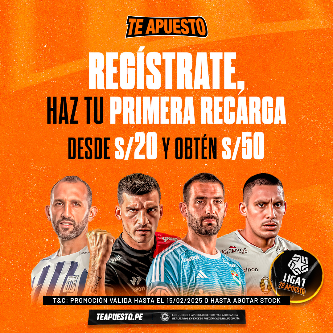 recarga liga 1 te apuesto