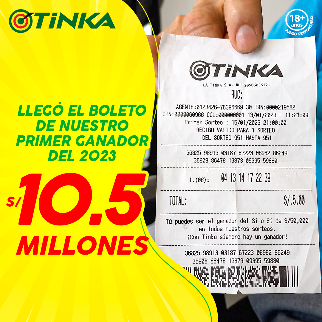  Conocimos Al ltimo Ganador Del Pozo Millonario De La Tinka
