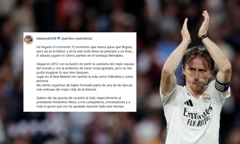 modric se va del madrid