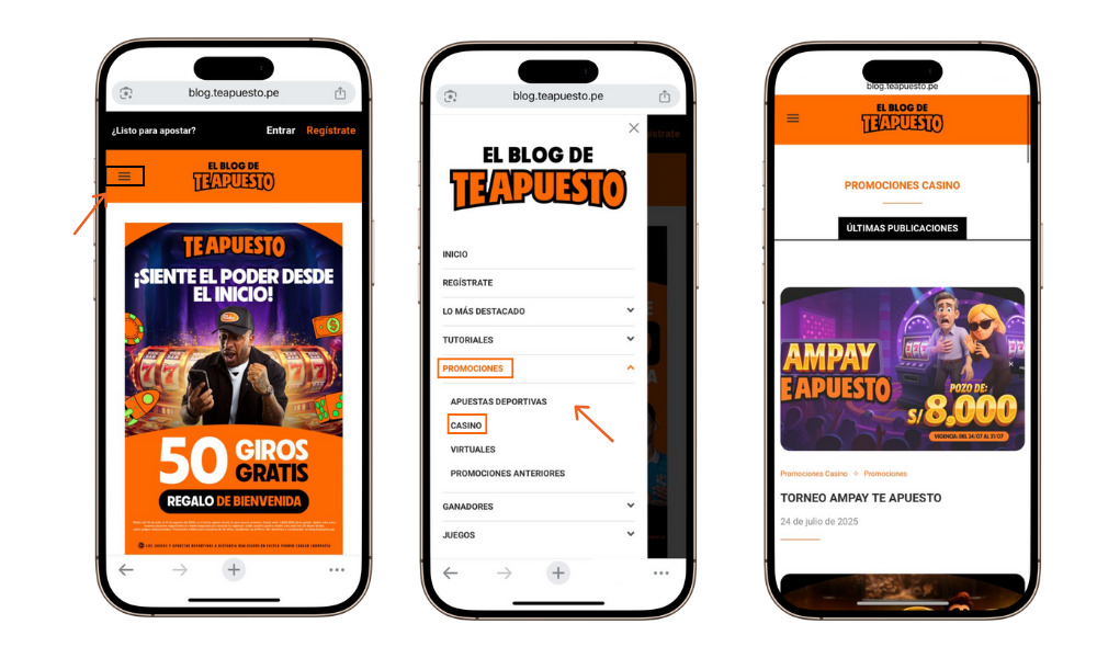 ingresa a la sección promociones (2)