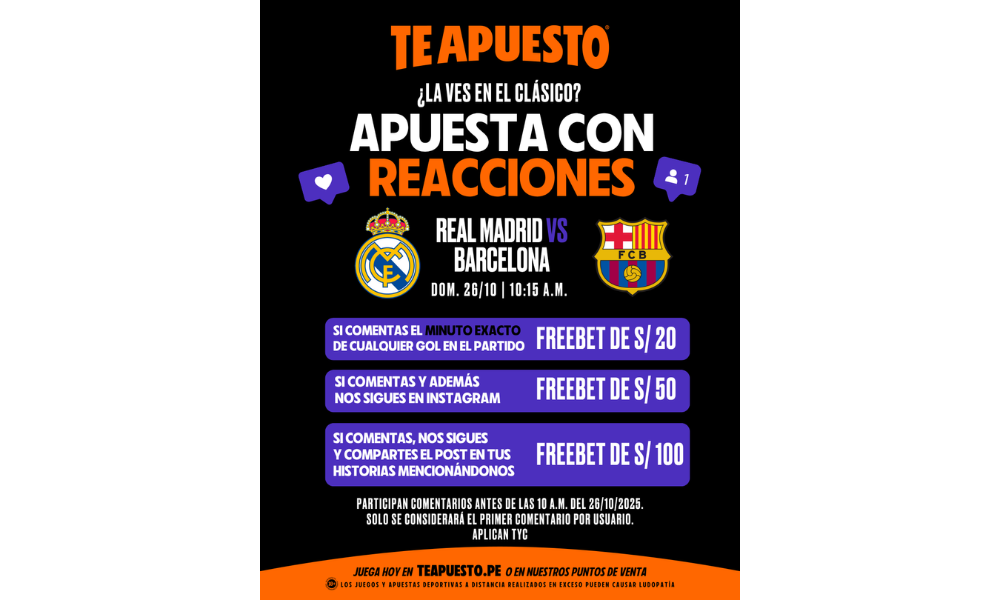 Apuesta con reacciones clásico