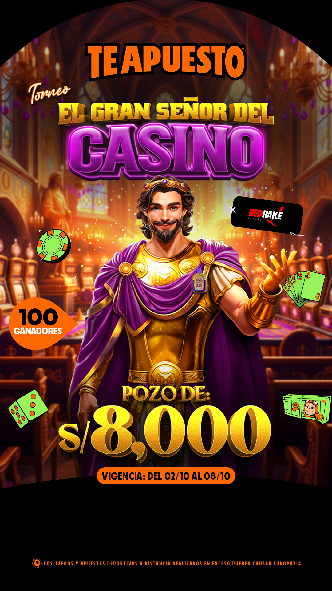 CA RRSS Torneo El Gran Señor del Casino 1080X1920