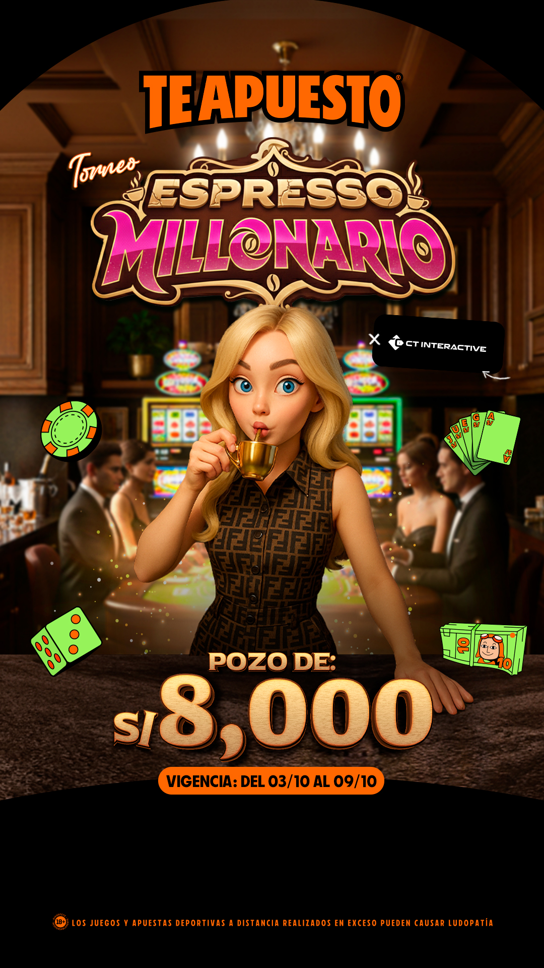 CA RRSS Torneo Espresso Millonario 1080X1920
