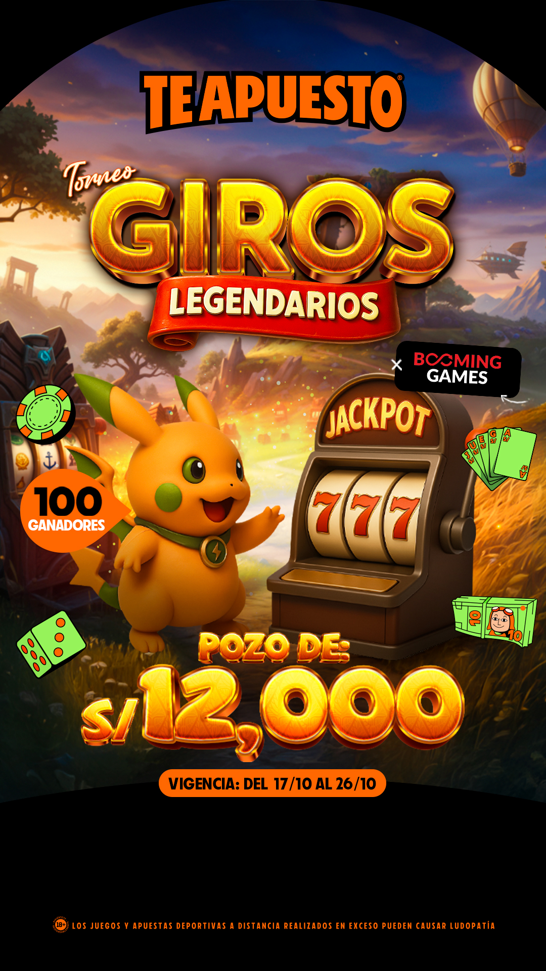 CA RRSS Torneo Giros Legendarios 1080X1920
