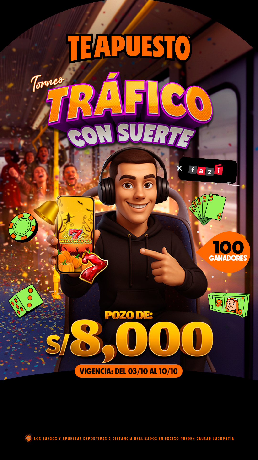 CA RRSS Torneo Trafico con Suerte 1080X1920