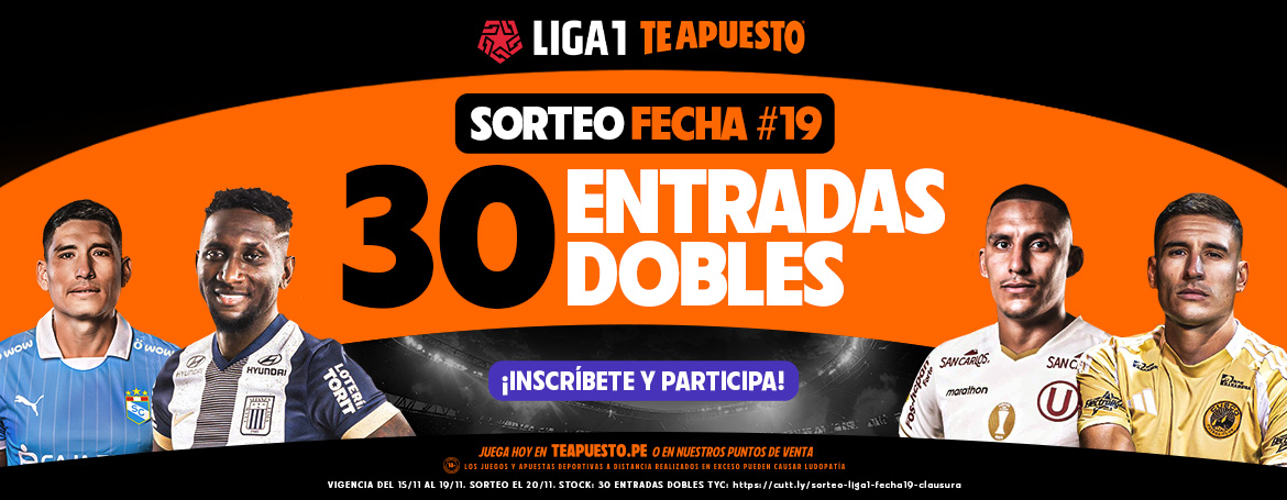 TA SORTEO LIGA 1 FECHA