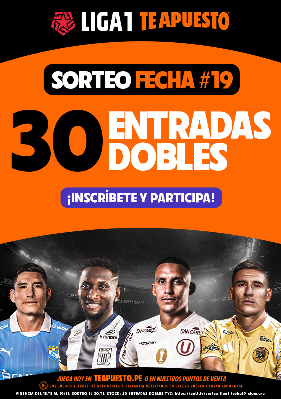 TA SORTEO LIGA 1 FECHA