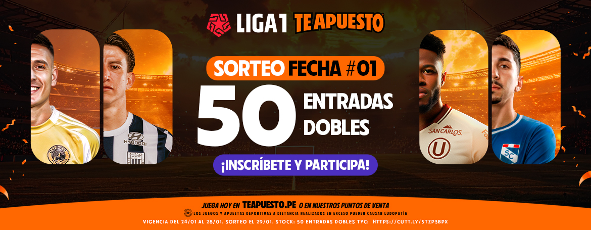 TA Sorteo de Entradas Liga1 Te