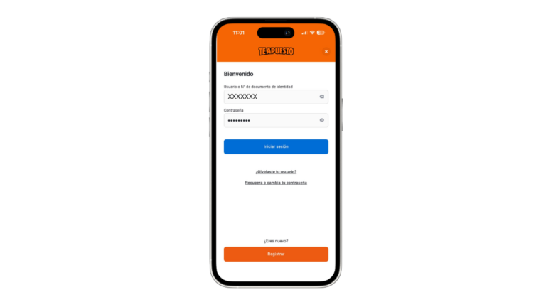 Paso 1 Inicia sesion