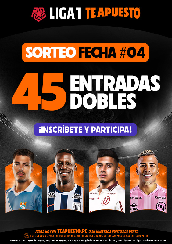 TA SORTEO LIGA 1 FECHA