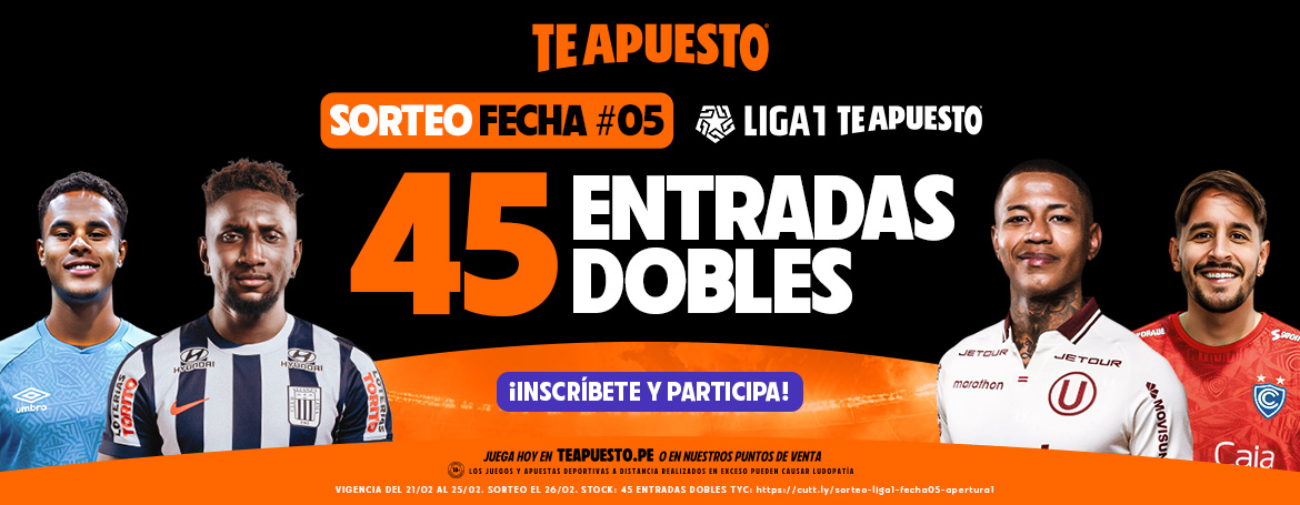 TA SORTEO LIGA 1 FECHA