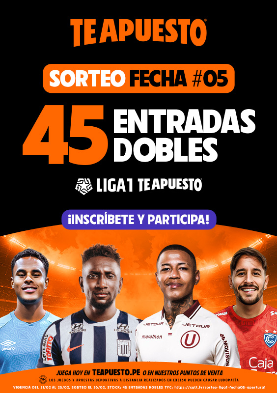 TA SORTEO LIGA 1 FECHA