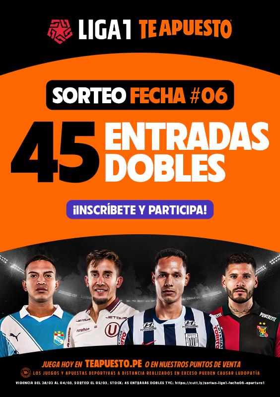 TA SORTEO LIGA 1 FECHA 6 564X800
