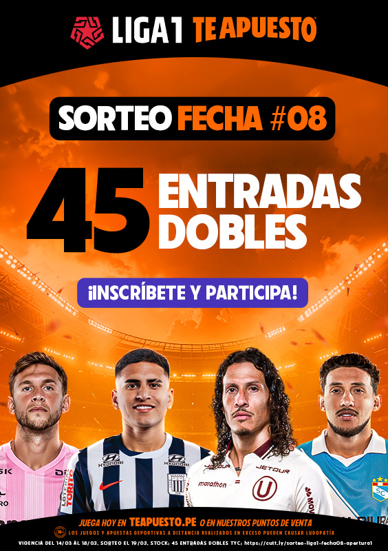 TA SORTEO LIGA 1 FECHA