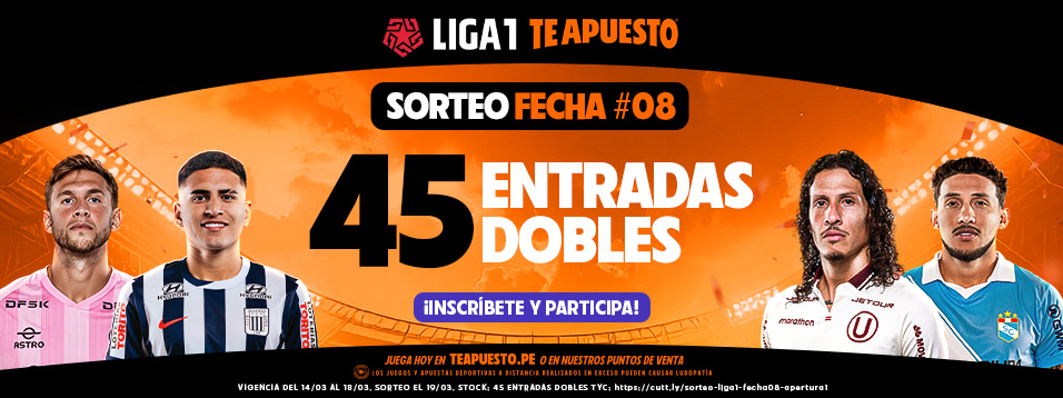 TA SORTEO LIGA 1 FECHA
