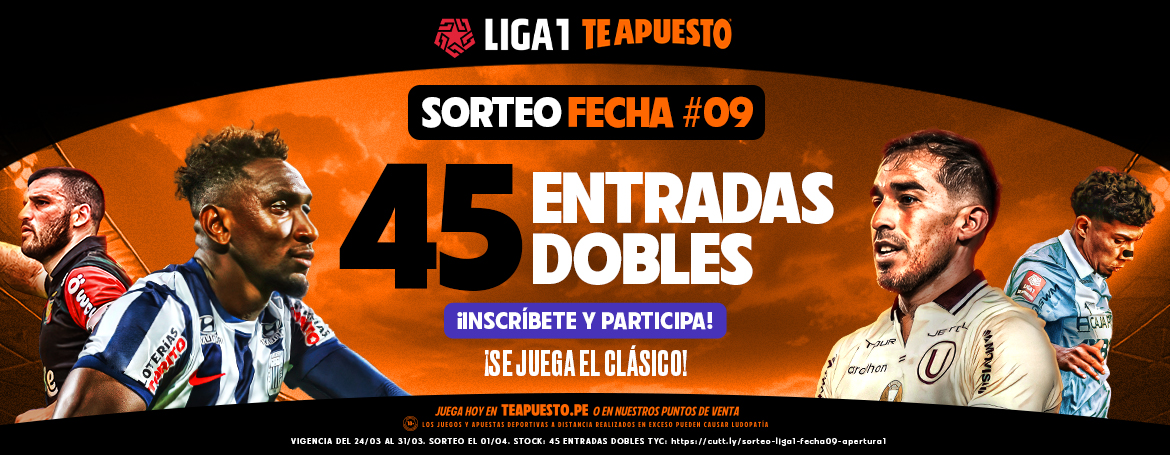 TA SORTEO LIGA 1 FECHA