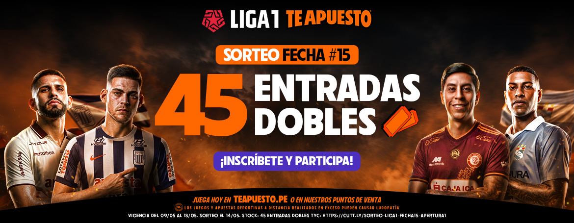 TA SORTEO MASIVO FECHA 15 LIGA1 TA 1170X455