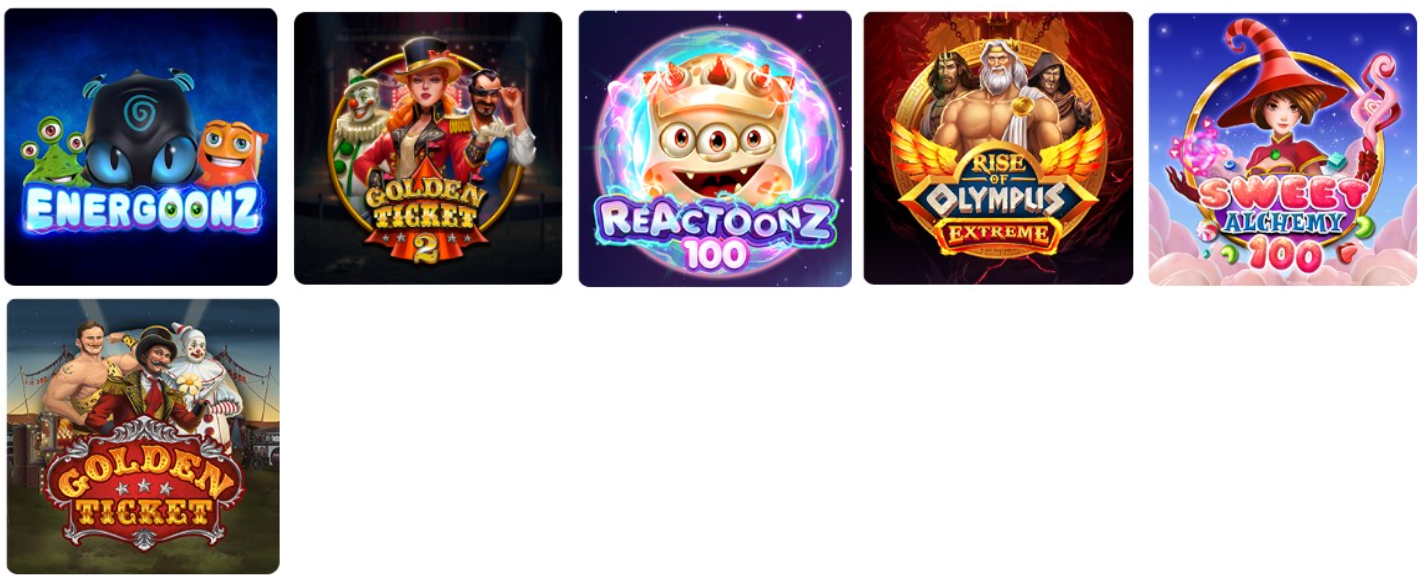 Juegos participantes