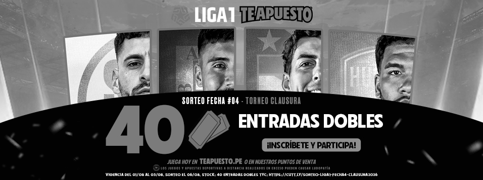 TA Sorteo 40 entradas dobles Fecha 04
