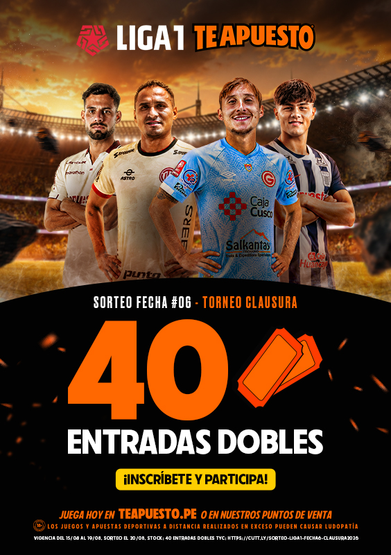 TA Sorteo 40 entradas dobles Fecha 06