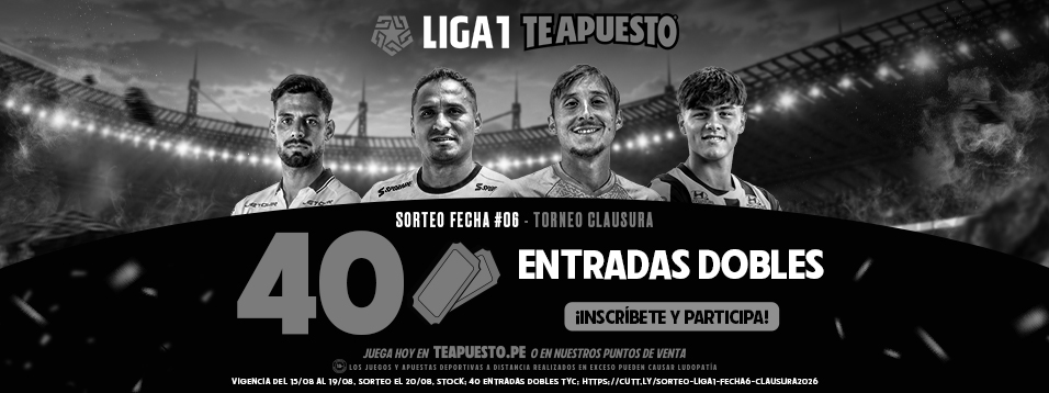 TA Sorteo 40 entradas dobles Fecha 06