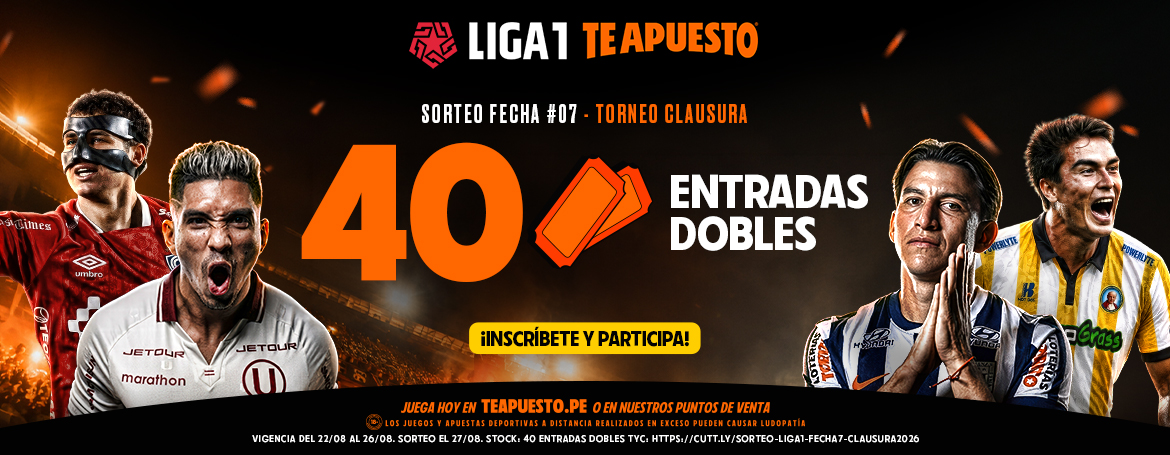 TA Sorteo 40 entradas dobles Fecha 07