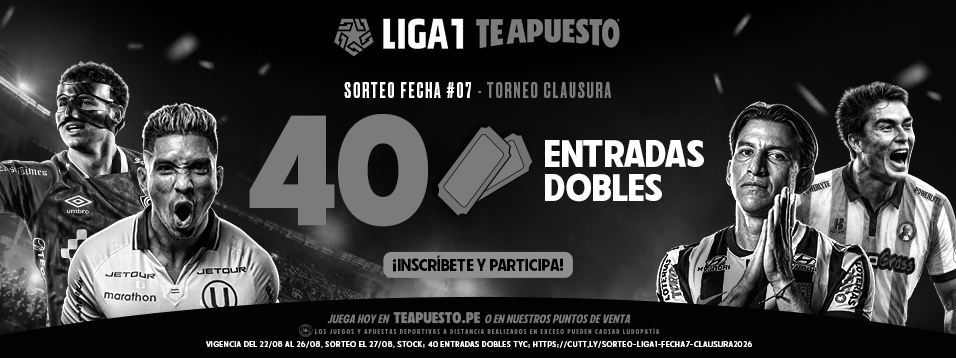TA Sorteo 40 entradas dobles Fecha 07