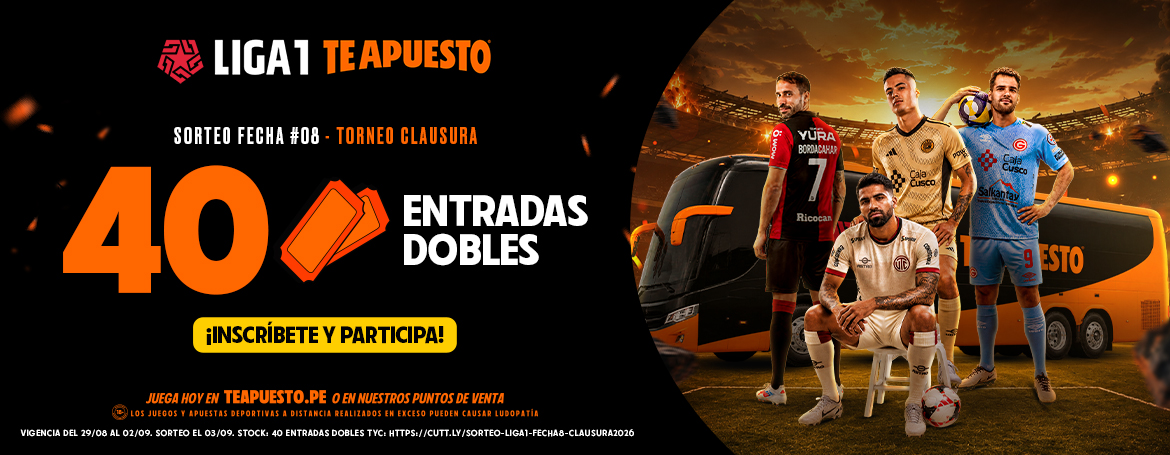 TA Sorteo 40 entradas dobles Fecha 08