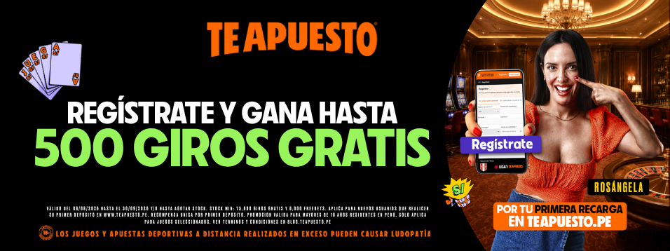 Gana 500 giros en Casino