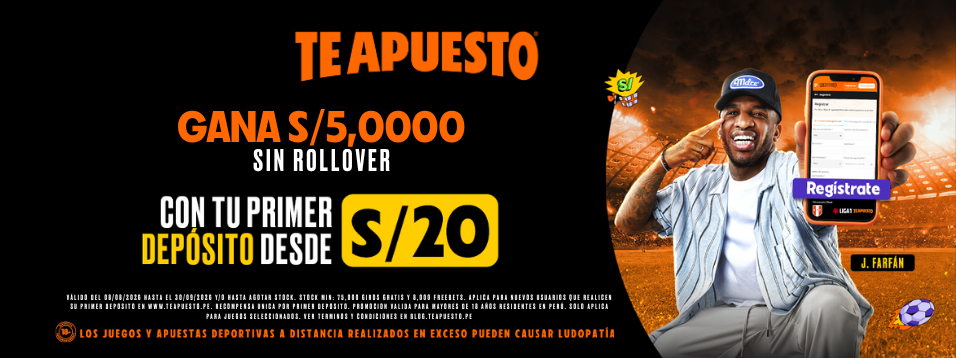 Gana 5000 soles en apuesta gratis